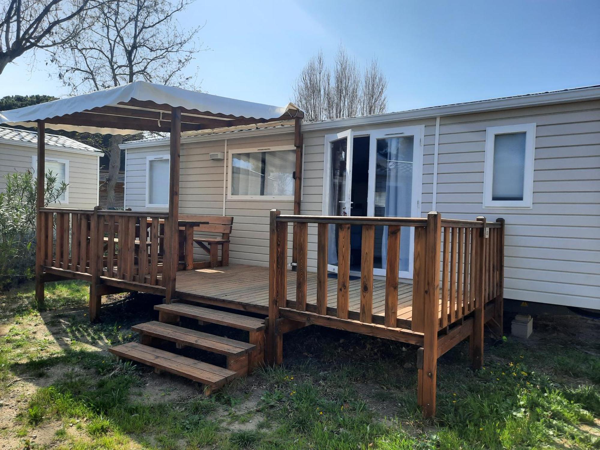 Mobilhome Clim La Falaise 4 Etoiles Narbona Zewnętrze zdjęcie